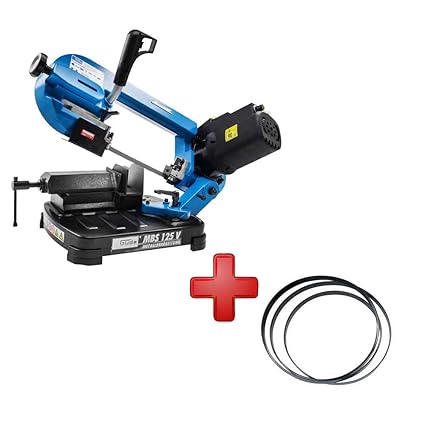 Güde Metallbandsäge Eisensäge Bandsäge MBS 125 + Bandsägeblatt