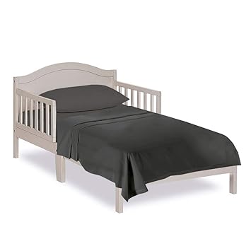 dark grey cot bed