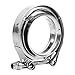 3 Inch Stainless Steel V-Band Clamp Turbo Downpipe Lock Bolt Clamp Flange Kit Turbine System Supplies Motorcycle Clamp