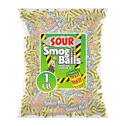 TOXIC WASTE - Sour Smog Balls - Crunchy & Chewy