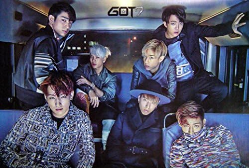 GOT7 Korean Boy Band Group Photo Print Poster Size 24"x36" S- 0657
