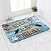Fanxis Halloween Pumpkin Floor Mats - Entry Carpet Bathroom Kitchen Anti-Slip Floor Mats 15.7 x 23.6inch