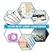 ilikable Suction Cup Hooks 4 Pack Heavy Duty Vacuum Suction Bathroom Wall Hooks Strong Towel Cloth Utensils Hanging Holder Hooks for Shower Bathroom Kitchen - Clear