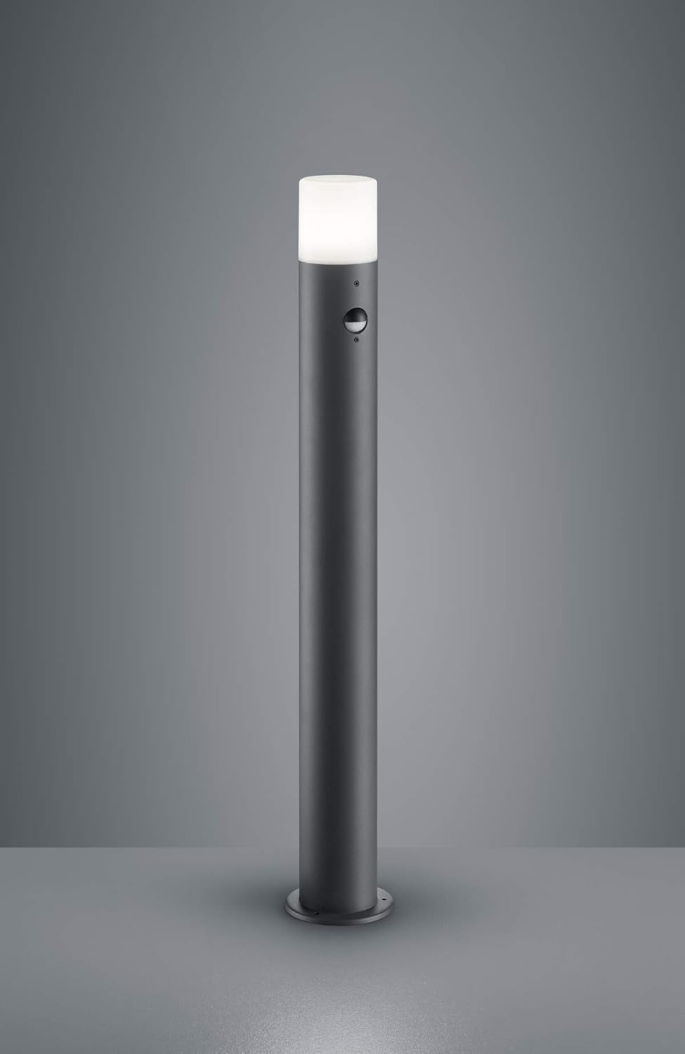 Trio Leuchten Hoosic Outdoor Wall Light, Aluminium Acrylic, Charcoal, Charcoal/White - Image 3