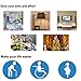 Disposal Sink Top Switch, Garbage Disposal Wireless Switch - Remote control-No Drilling on Sink Top - No Wiring-Stick On Sink Top/Counter Top for Waste Disposer