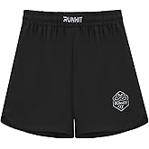 Runhit Kids MMA BJJ Wrestling Shorts, Youth Boys No Gi Grappling Shorts for Boxing, Jiu Jitsu, Muay Thai, Training