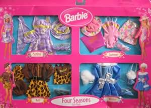 Amazon.com: Barbie Four Seasons Fashion Gift Pack w Spring, Summer