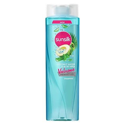 Sunsilk Coconut Water & Aloe Vera Volume Hair Shampoo, 370 ml