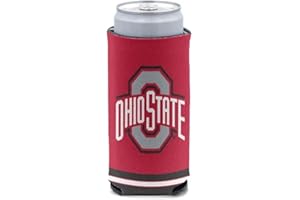 WinCraft NCAA Unisex-Adult Slim Can Cooler