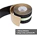 Anpro 2'' x 16.4' Safety Tape Anti Slip Tape Glow in Dark Anti Slip Strong Grip Traction Tape Abrasive for Stairs, Tread Step