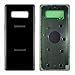 CELL4LESS Midnight Black Compatible Back Glass Battery Door Cover Housing with Camera Frame, Lens and Adhesive Replacement for Samsung Galaxy Note 8 - Any Carrier - N950 (Black)