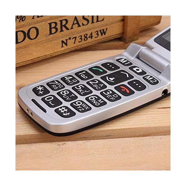 ISHEEP-quad-band-GSM-Big-Button-Senior-Unlocked-SIM-Free-Mobile-Phone-Black-Color-SF213 ISHEEP SF213 Big Button Mobile Phone for Elderly, Senior Flip Phones Sim Free Unlocked Easy to Use Basic Cell Phones…