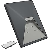 Starlink Mini Case Cover, Liquid Silicone Protective Case for Mini Starlink Dish Antenna Sleeve Protector with Anti-Reflection Sticker Grey