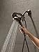 Delta Faucet 5-Spray In2ition 2-in-1 Dual Hand Held Shower Head with Hose, Venetian Bronze 58045-RB