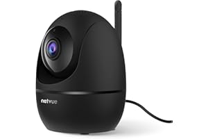 NETVUE Indoor Camera, Baby Monitor for Nanny/Elder, 1080P WiFi Home Security Camera with Motion Detection, Night Vision, 2-Wa