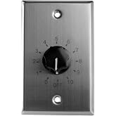 Skywalker Saga Elite&trade; Stainless Steel Volume Control Wall Plate (10W 25/70.7V)