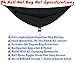 Chill Gorilla OH Hell NO! 11' Bug NET Stops Mosquitoes, No See Ums & Repels Insects. Fits All Camping Hammocks. Compact, Lightweight. Size 132