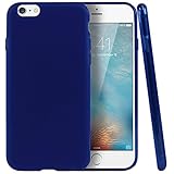 iPhone 6S Case, REDShield® [Blue] Slim & Flexible Anti-shock Crystal Silicone Protective TPU Gel Skin Case Cover For Apple iPhone 6S (2015)/ iPhone 6 (2014) + Free Microfiber Cloth