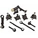 10 PC Kit Tie Rod Pitman Idler Arm Ball Joints Toyota 4Runner Pickup 4WD 86-89