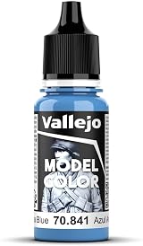 Vallejo Model Color Andrea Blue 17 ml Acrylic Paint Bottle