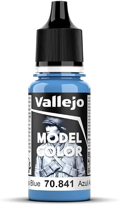 Vallejo Model Color Andrea Blue 17 ml Acrylic Paint Bottle