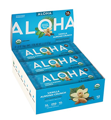 Aloha Vanilla Almond Crunch Protein Bar - Image 3