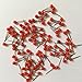 goeasybuy Red 100PCS 1/8 Inch Map Tacks Pushpins Map Tacks,