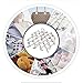 Qinglele Swivel Hook Stainless Steel 35 Pegs Drying Rack Clothes Hanger for Underwear Socks Gloves