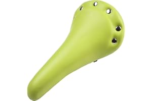 Rivet for Bike Saddle PU Leather Seat for Fixed Gear Cycling, Track Replacement Saddle with Comfortable Foam and for Durable 