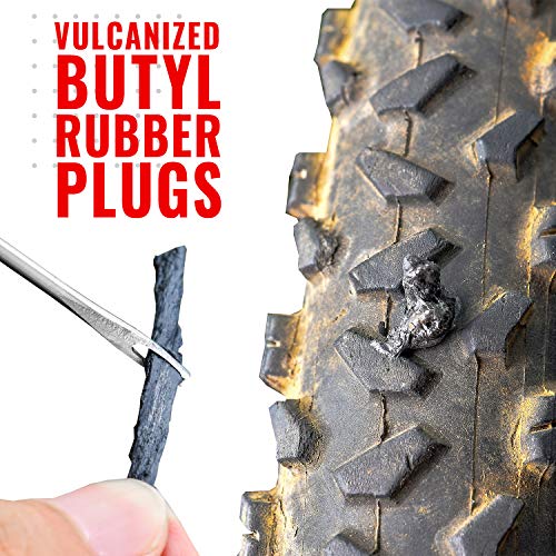 PRO BIKE TOOL Tubeless Bike Tire Repair Kit for MTB and Road Bicycle