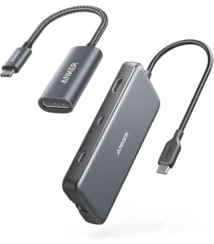 Amazon.com: Anker 364 USB C Hub (10-in-1, Dual 4K HDMI) with Max