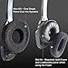 Spare Foam Headset Ear Cushions - 2pk, BlueParrott B250-XT, B250-XT+, B250-XTS, Plantronics, Jabra, VXi | CS540, SAVI W440, W740, SupraPlus HW251, HW261, Jabra 2000, 2300, 14101-38 - See Full List