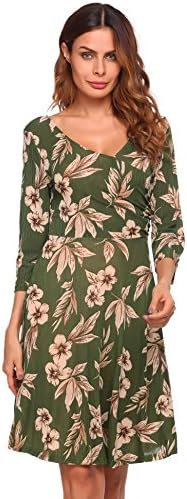 Hersife Women's Casual Swing Dresses A-Line Tea Dress Cocktail Party Dress