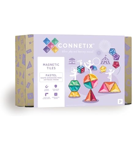 Amazon.com: CONNETIX Pastel Mega Pack, 202 Pieces