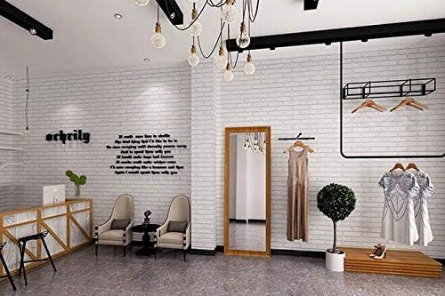 Yirenfeng Ladrillo Ladrillo Papel Pintado No Tejido Papel Pintado