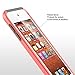 iPod Touch 6 Case,iPod Touch 5 Case,ULAK Dual Layer Slim Protective Hybrid iPod Touch Case Hard PC Cover for Apple iPod Touch 5 6th Generation (Coral Pink + Gray)