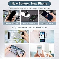 E-YIIVIIL Replacement Battery 616-0639 616-0640