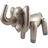 Henbrandt 65CM INFLATABLE BLOW UP ELEPHANT ANIMAL TOY SAFARI NOVELTY