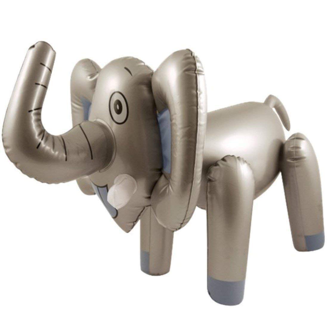 Inflatable elephant animal toy safari 65 cm novelty