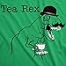 Mens Tea Rex T Shirt Funny Cute Dinosaur Graphic Vintage Saying Cool Tee Funny T Shirts Dinosaur Apparel for Men Cool Food Short Sleeve Novelty Tees for Green - L