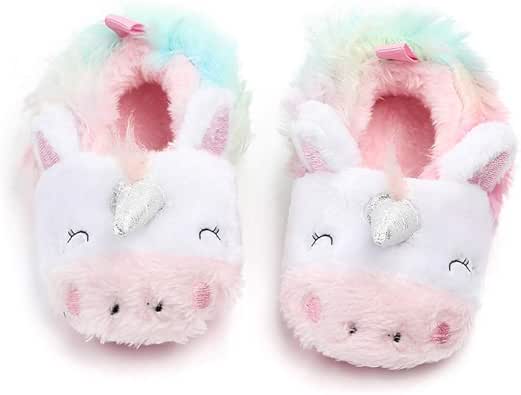 baby animal slippers