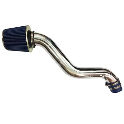 Blue Air Intake Kit & Filter For 1998-2002 Honda Accord 2.3L L4 – Chrome Pipe