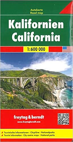 Kalifornien Autokarte 1 600 000 Freytag Berndt Auto Freizeitkarten Amazon De Freytag Berndt Und Artaria Kg Bucher