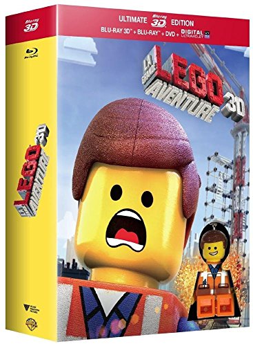 La Grande aventure Lego - Édition Ultimate limité porte-clefs lumineux LEGO \#Emmet\# - Blu-ray3D + Blu-ray+ DVD + copie digitale