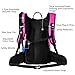RUPUMPACK 18L Hiking Hydration Backpack - Insulated Hiking Backpack with 2.5L Water Bladder - Waterproof Water Backpack with Storage for Hiking