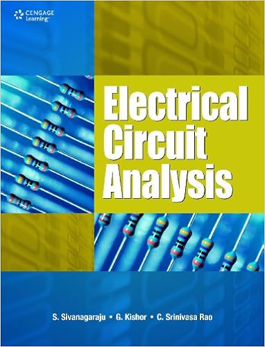 Electrical Circuit Analysis 1 E Pb Sivanagaraju S Rao C S Amazon Com Books