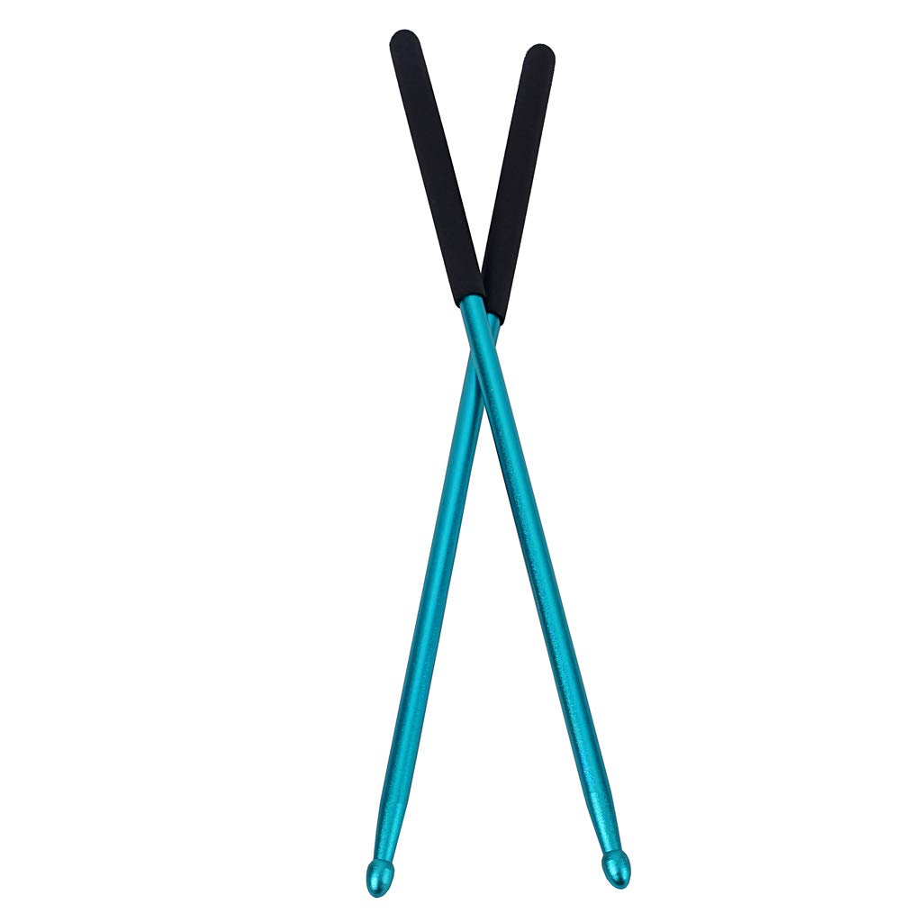 Alnicov 1 Pair 5A Aluminium Alloy Drum Sticks for Jazz Drum and Dumb Drum Pad Practicing Strength Endurance Exercises