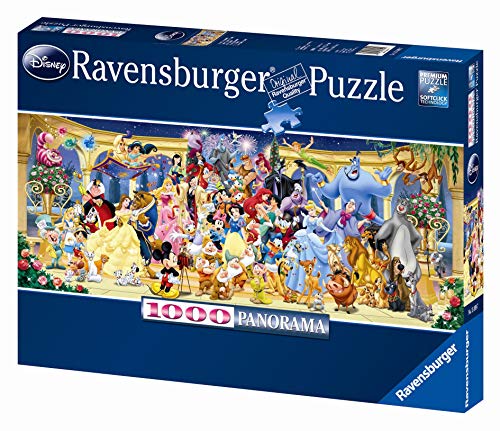 Ravensburger Puzzle 15109 - Disney Gruppenfoto - 1000 Teile Disney Puzzle für Erwachsene und Kinder ab 14 Jahren, tolles – Bild 3
