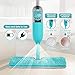 SINLOE Double-Sided 360 Degree Floor Cleaning Spray Mop with Microfiber Reusable Pads Refillable Spray Bottle for Home Kitchen Hardwood/Laminate/Tile/Ceramic/Vinyl Flooring