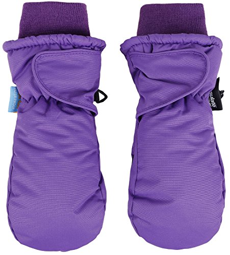 Lullaby Kids Waterproof Thinsulate Lined Ski Gloves Winter Warm Ski Mittens XS